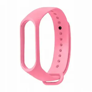 Replacement silicone strap for Xiaomi 5/6 by Tech-Protect — pink