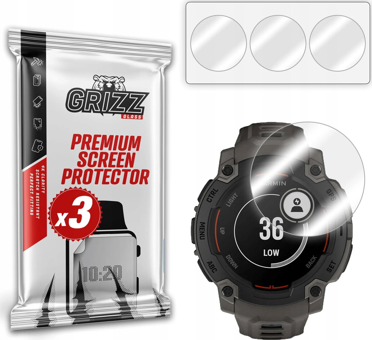 Hidrogelu plēve GrizzGlass Hydrofilm priekš Garmin