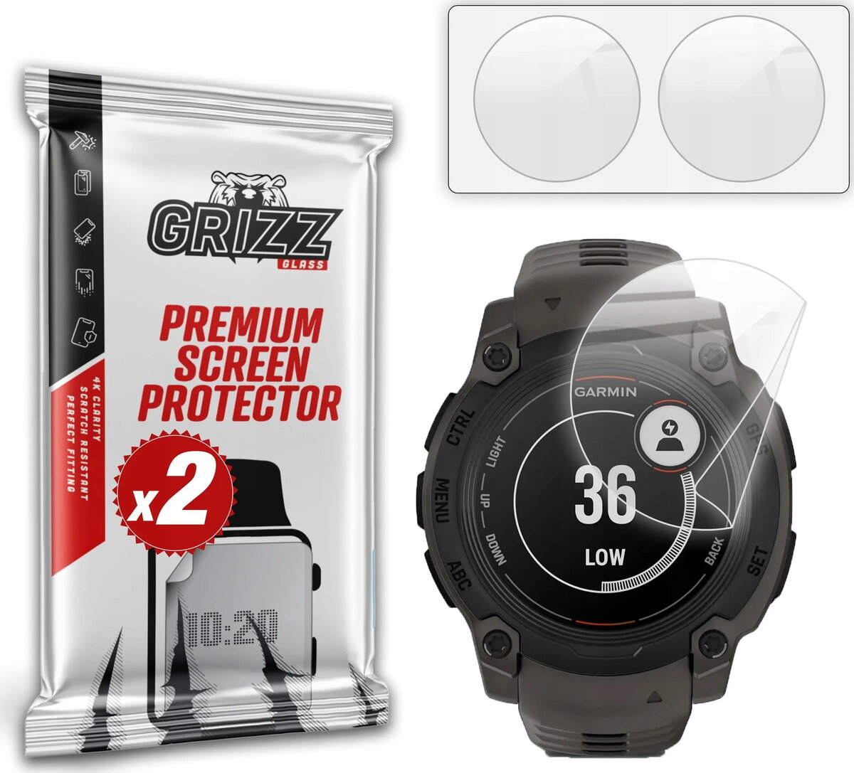 Keramiskā aizsargplēve GrizzGlass CeramicFilm priekš Garmin