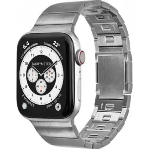 Aproce PICOM LAUT LINK 2.0 priekš Apple Watch 42/44/45/49 mm, sudraba