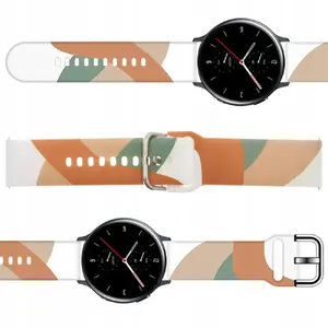 Hurtel silicone strap for Samsung Galaxy Watch 40/41/42/43/44 mm — Moro pattern 3