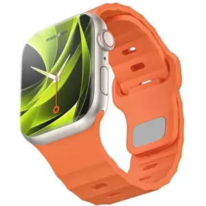 Ремешок Mobile Origin Strap III оранжевый для Apple Watch 44/45/46/49 мм сменный спортивный браслет