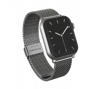 Ремешок SWISSTEN Metal Mesh Elegance для Apple Watch 38/40 мм, серебристый