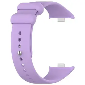 Silicone Replacement Strap for Mi Band 8 Pro / M8 Pro by Hello Case, Purple