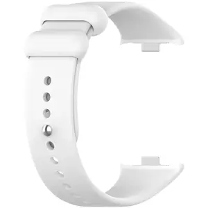 Silicone Wrist Band for Mi Band 8 Pro / M8 Pro by Hello Case, White, Size 12
