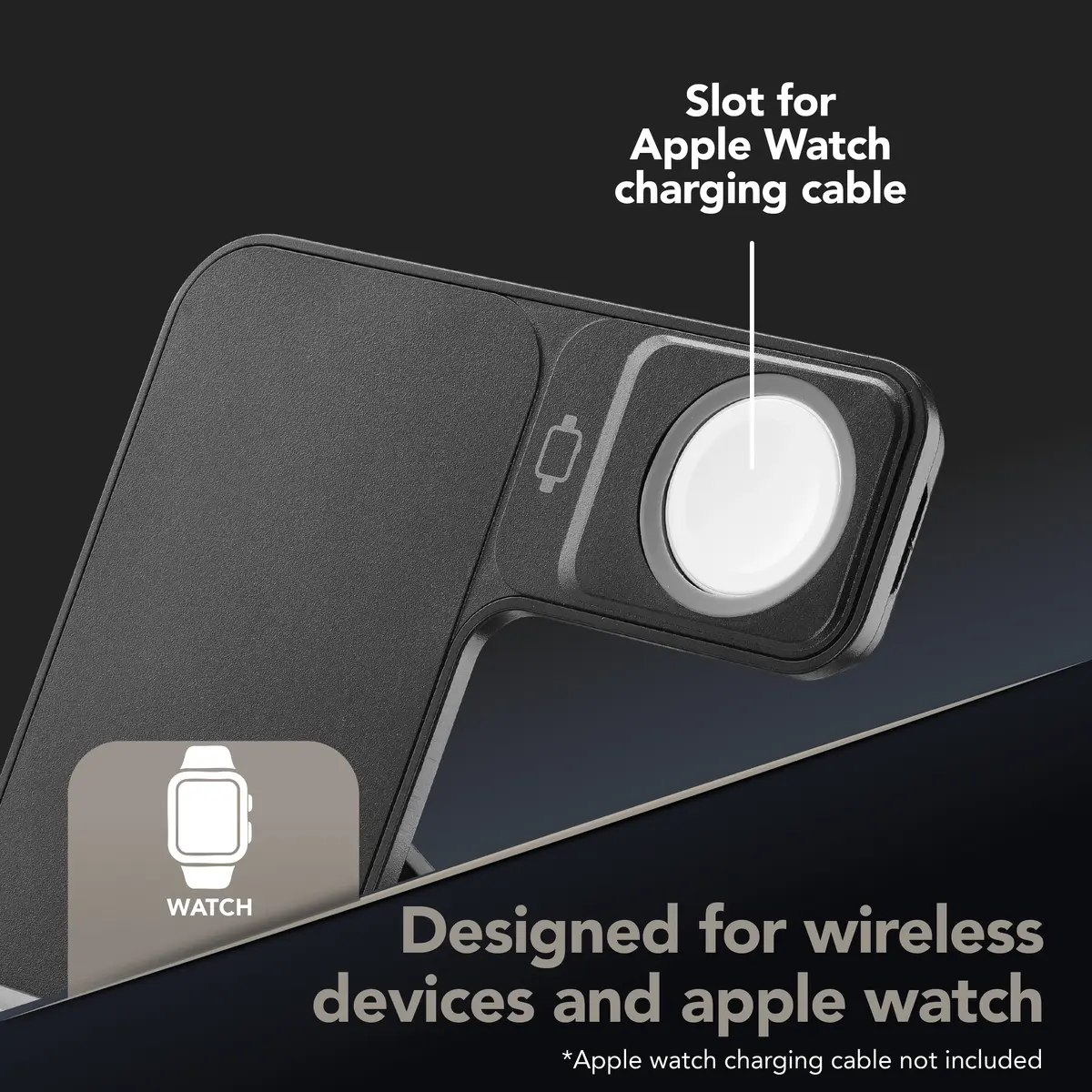 Dock station Tech-Protect WIRESTAND3IN1FBK Photo 4