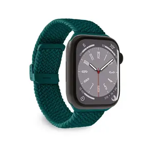 Pulksteņa siksna PURO PUAW40LOOPDKGRN priekš Apple, neilons, iepakojums 76×200×13 mm