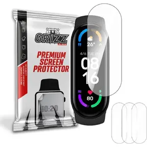 Гидрогелевая защитная пленка GrizzGlass для Xiaomi Mi Band 6 — GrizzGlass GRZ918