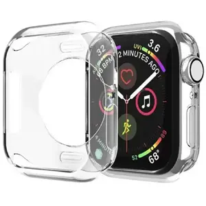 Protective case for Apple Watch 46 mm (Series 10) by Hurtel — Ultra Clear transparent
