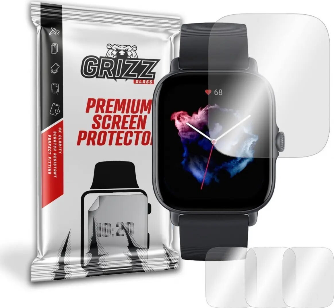Hidrogelu plēve GrizzGlass priekš Amazfit GTS