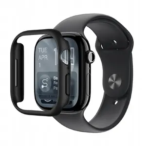 Защитный чехол Amazingthing Minimal для Apple Watch Series 11 46 мм — чёрный