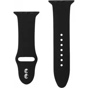 Ремешок Crong Liquid Band для Apple Watch 42/44 мм (чёрный) от Crong