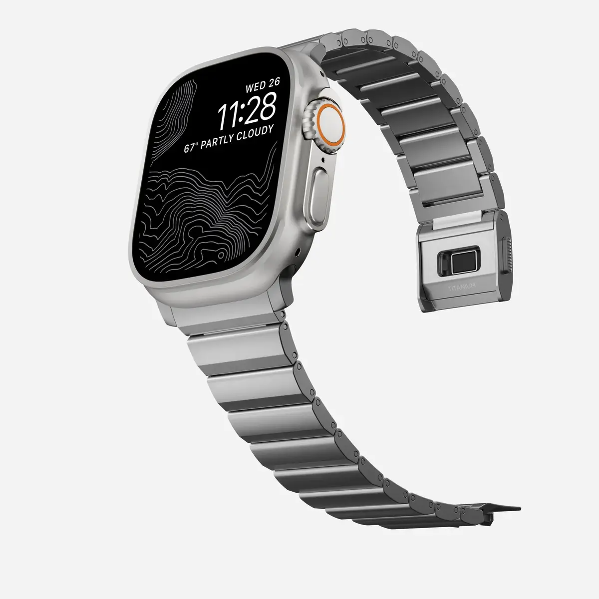 Nomad Titanium Band Natural smartwatch band Photo 8