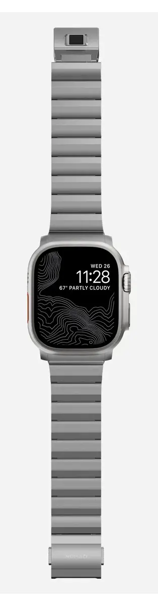 Nomad Titanium Band Natural smartwatch band Photo 9