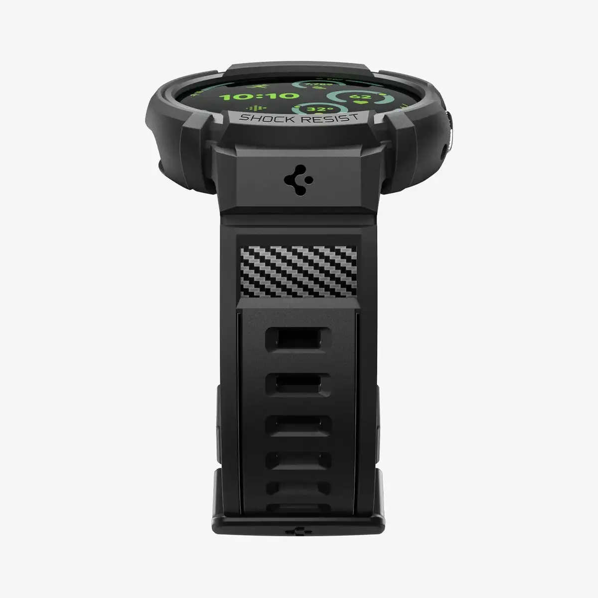 Spigen Rugged Armor Pro + Stand чехол для Pixel Watch 4 Photo 11