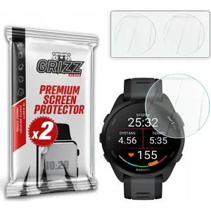 Гибридное защитное стекло GrizzGlass HybridGlass для Garmin Forerunner 165