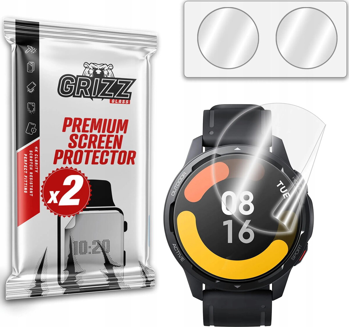GrizzGlass keramikas aizsargplēve priekš Xiaomi Watch