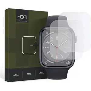 Hofi Hydroflex Pro+ hidrogēla plēve priekš Apple Watch 40/41 mm — 2 gab., caurspīdīga