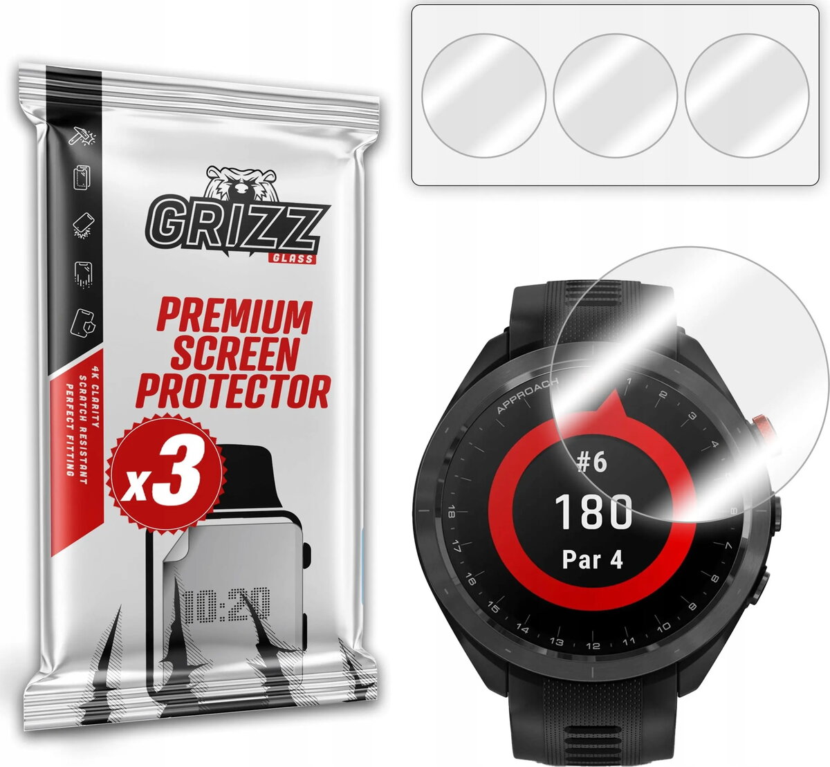 Hidrogelas plēve GrizzGlass Hydrofilm priekš Garmin