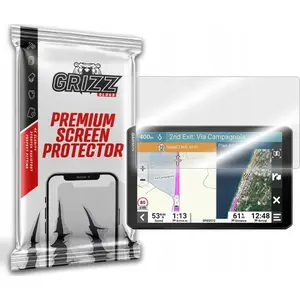 Гибридное защитное стекло GrizzGlass для Garmin Camper 895