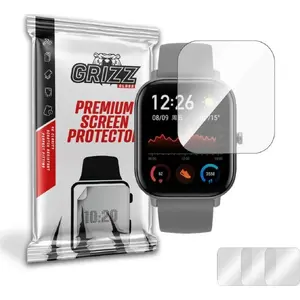 Защитная гидрогелевая пленка GrizzGlass для Amazfit GTS GRZ925