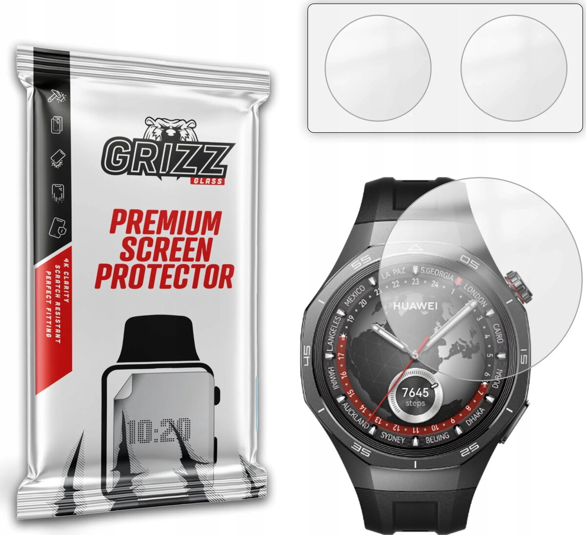 Aizsargplēve GrizzGlass PaperScreen priekš Huawei Watch