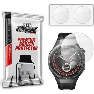 Screen protector film GrizzGlass PaperScreen for Huawei Watch GT 5 Pro 42mm — matte finish
