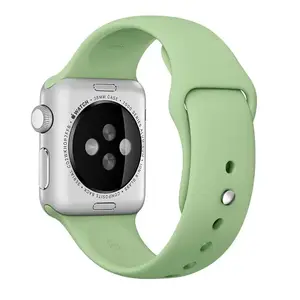 Siksniņa Apple viedpulkstenim MM7Y2ZM/A — zaļš fluoroelastomērs