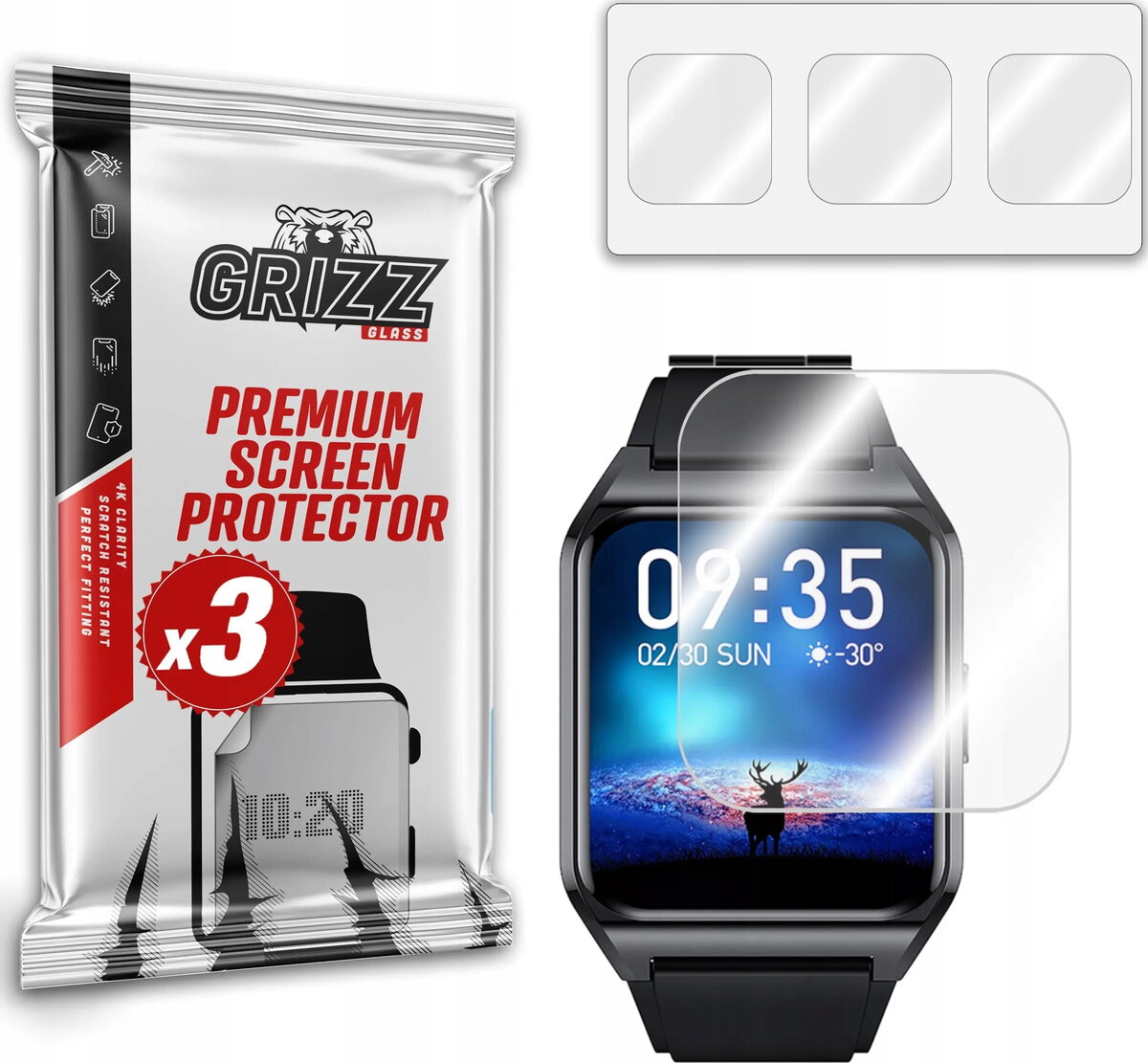 Aizsargplēve GrizzGlass Hydrofilm priekš Rubicon RNCE89