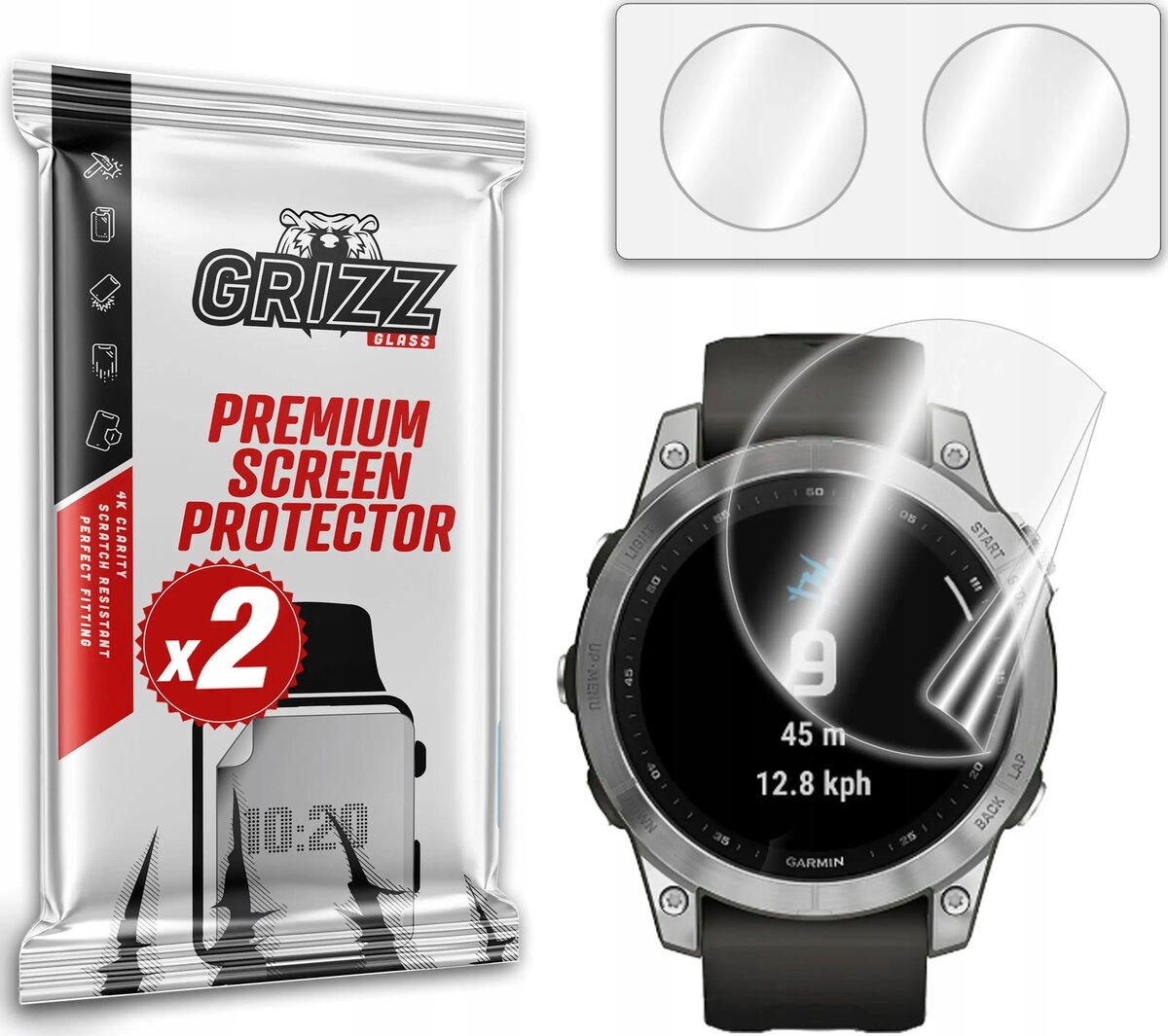 Korpusa aizsargplēve GrizzGlass CeramicFilm priekš Garmin