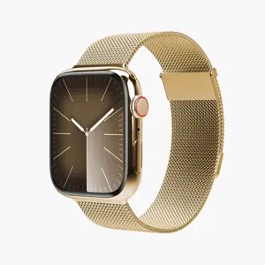 Siksniņa vonmählen Milanese Loop 2 viedpulkstenim, zelta nerūsējošais tērauds, 1 gab.