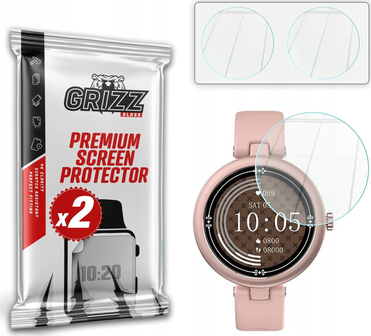 Aizsargstikls GrizzGlass HybridGlass priekš Doogee DG