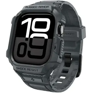 Aizsargvāciņš Spigen Rugged Armor Pro 2 Apple Watch 11 46mm, tumši pelēks