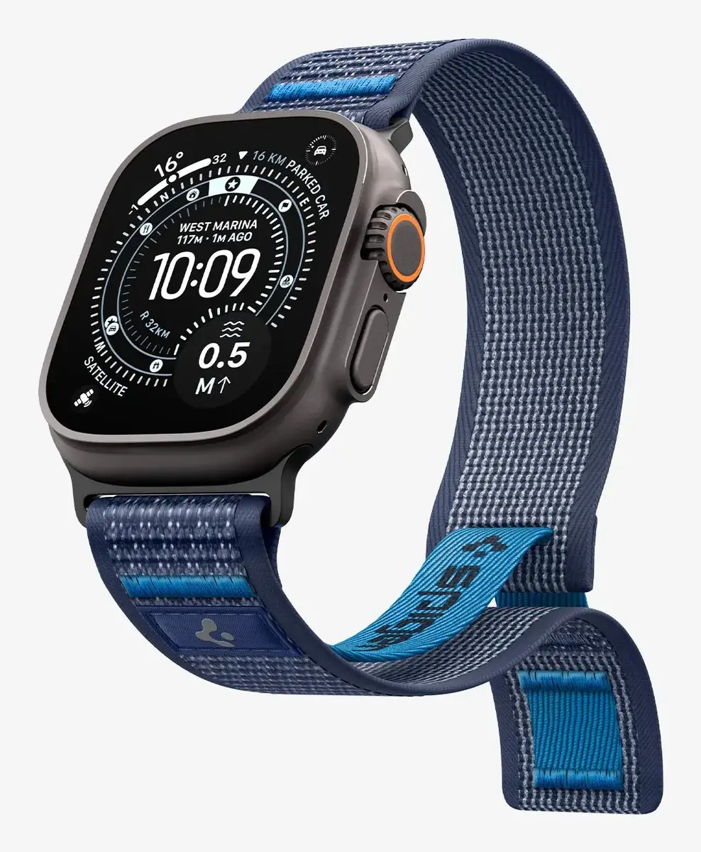Spigen Athlex Air 2 siksniņa Navy Fabric Photo 5