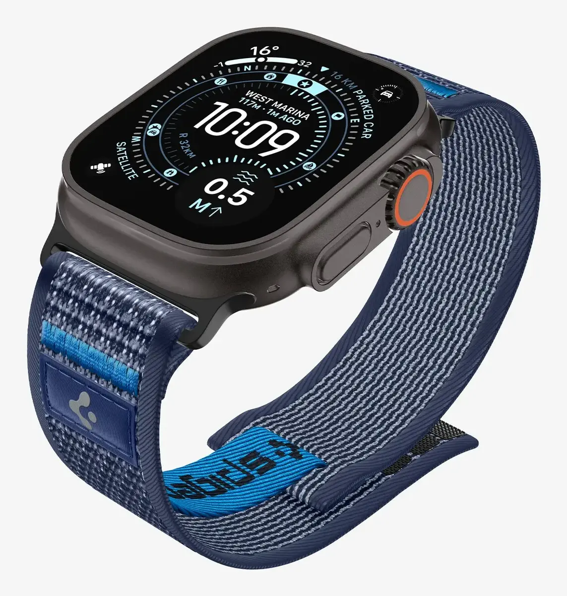 Spigen Athlex Air 2 siksniņa Navy Fabric Photo 8