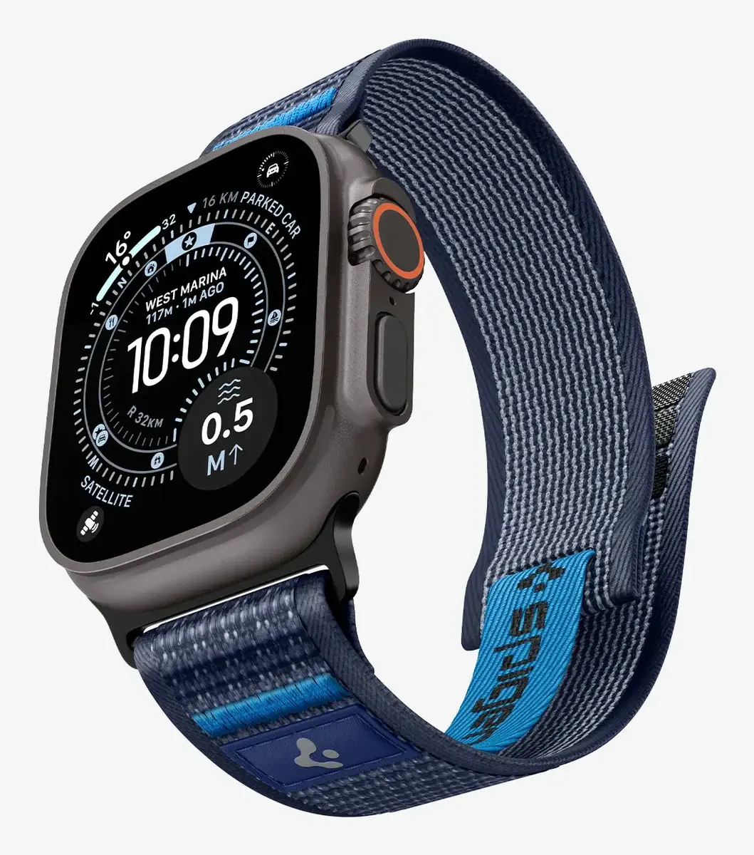 Spigen Athlex Air 2 siksniņa Navy Fabric Photo 9