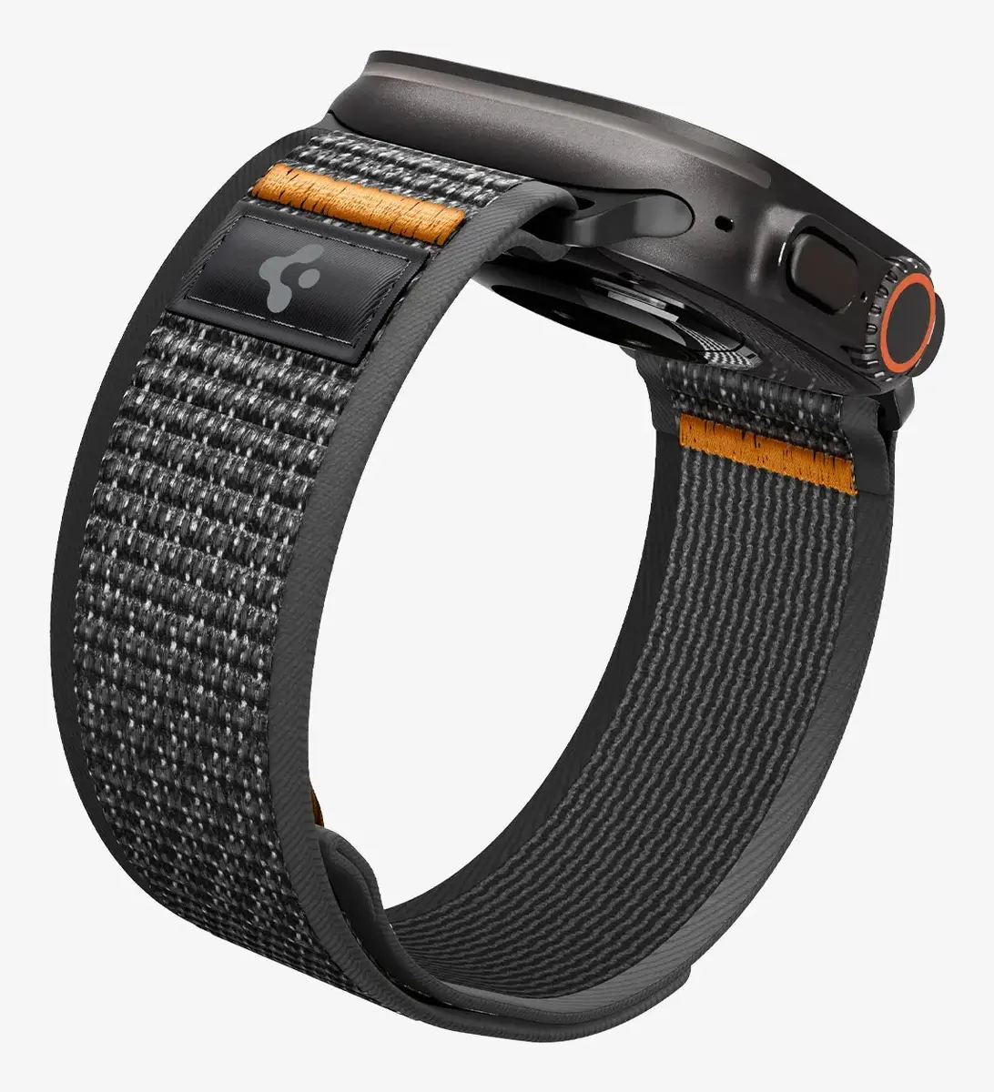 Siksniņa Spigen Athlex Air 2 — melna/oranža Photo 7