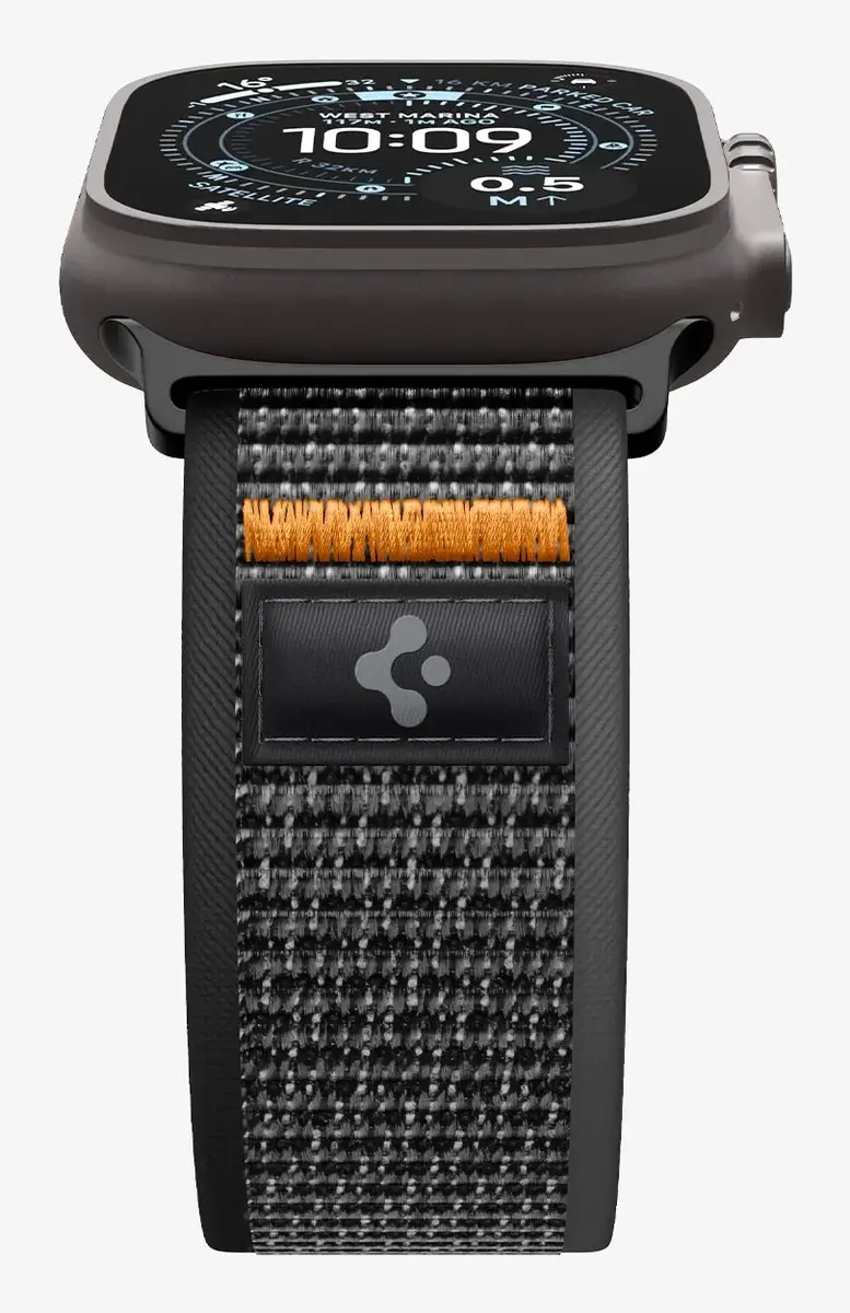 Siksniņa Spigen Athlex Air 2 — melna/oranža Photo 10