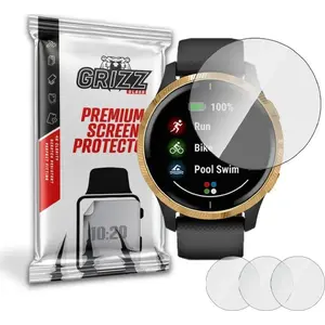 Защитная плёнка GrizzGlass для Garmin Venu — гидрогелевая, гибкая, с самовосстановлением