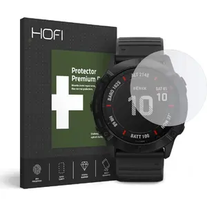 Hofi Glass PRO+ screen protector for Garmin Fenix 6X/6X Pro – tempered glass, model for 6X series