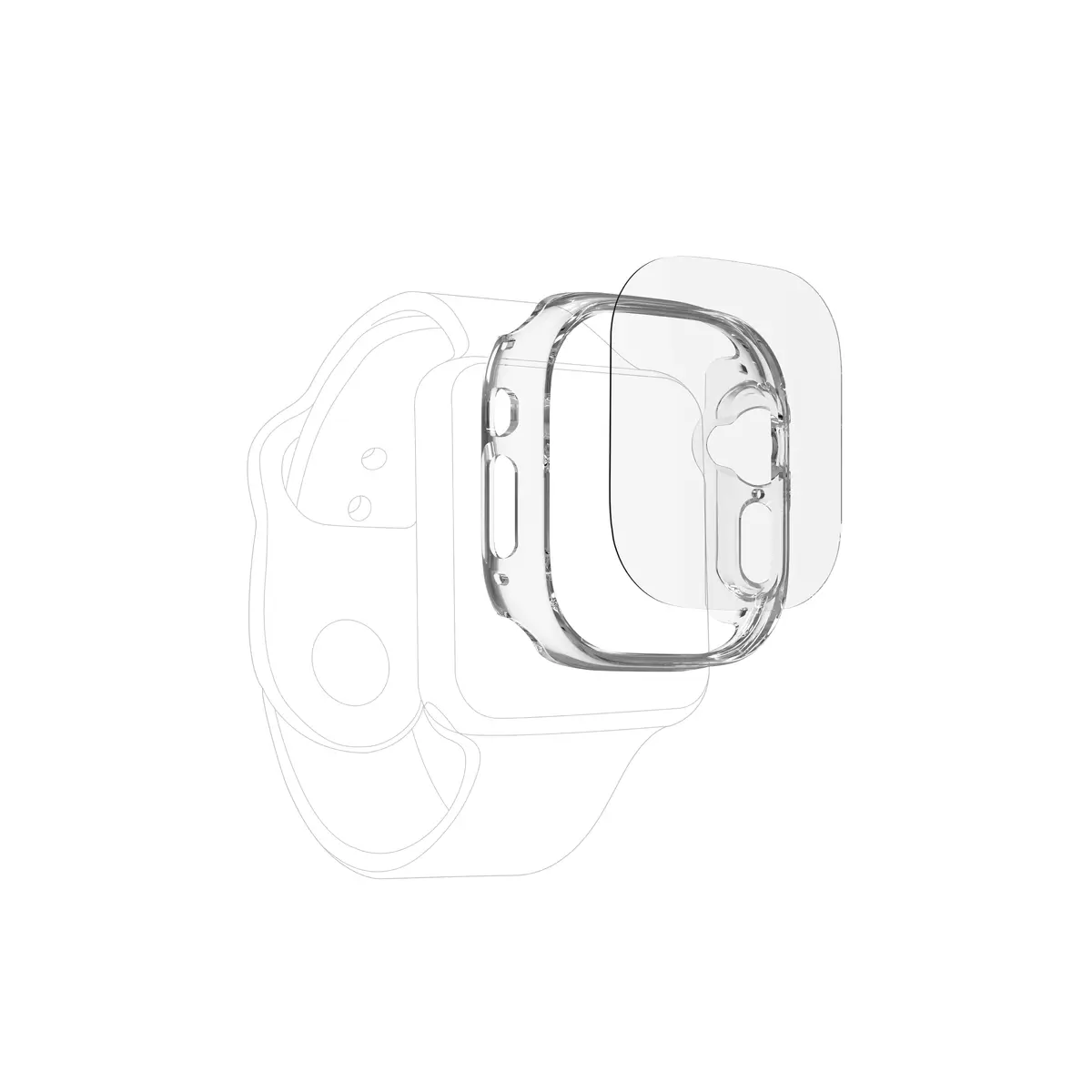 Case Zagg InvisibleShield BNDL-Flex 360 for Apple Watch Ultra Photo 2