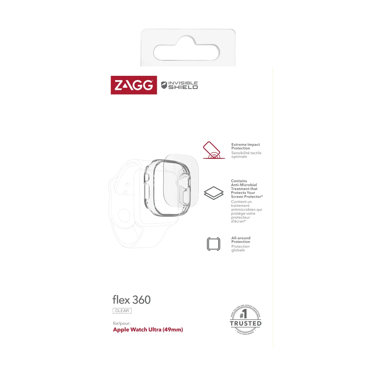 Case Zagg InvisibleShield BNDL-Flex 360 for Apple Watch Ultra Photo 4