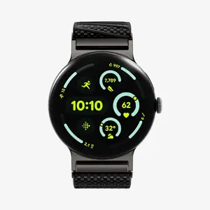 Ремешок Spigen Lite Fit X для Pixel Watch 4 (41 мм) — чёрный, обхват запястья 120–215 мм
