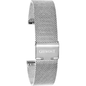 Smartwatch bracelet Giewont GW330 silver metal replacement strap for GW330 series