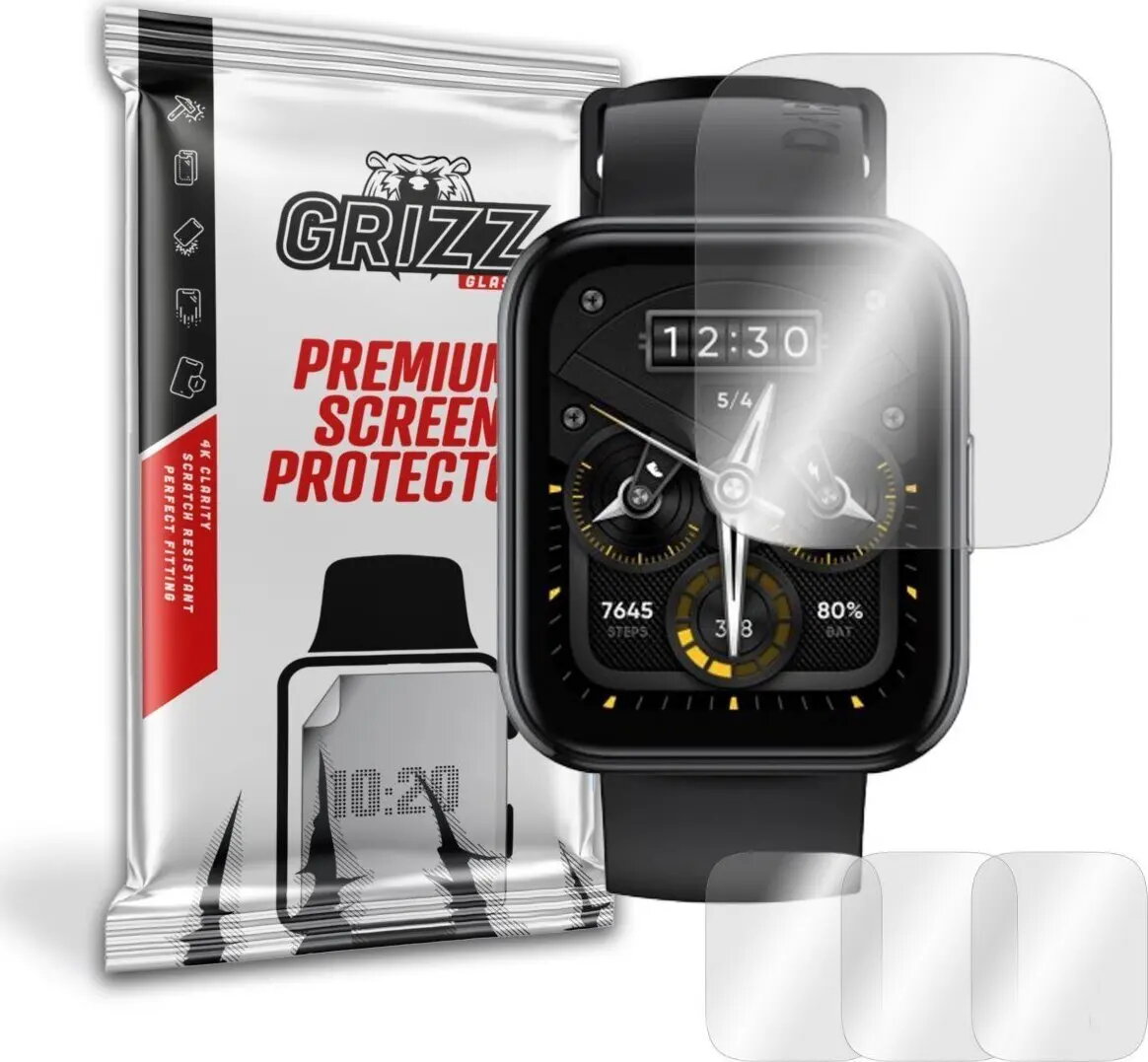Hidrogelas aizsargplēve GrizzGlass priekš Realme Watch