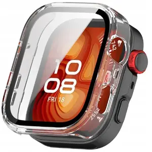 Защитный чехол-пленка для Huawei Watch Fit 4 Pro от Tech-Protect — прозрачный