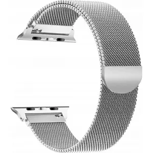 Ремешок Tech-Protect Milanese для Apple Watch 42/44 мм (Series 1–5) серебристый, стальной сетчатый