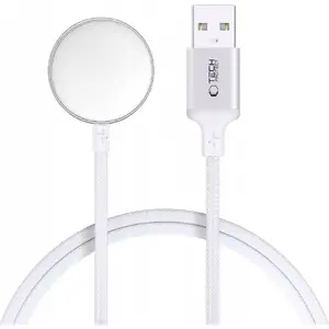Magnetic Charger Cable for Apple Watch Tech-Protect MC02 Ultraboot 100 cm White