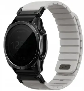 Ремешок Uniq Pasek UNIQ Fluo для Garmin 22 мм серый