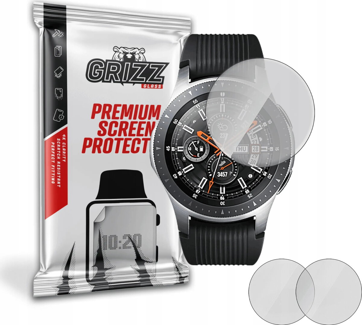 Aizsargplēve GrizzGlass priekš Samsung Galaxy Watch